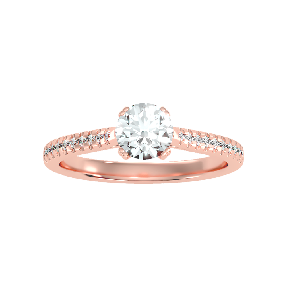 High-Minded Solitaire Ring