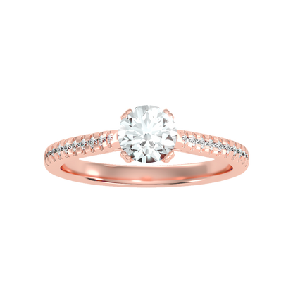 High-Minded Solitaire Ring