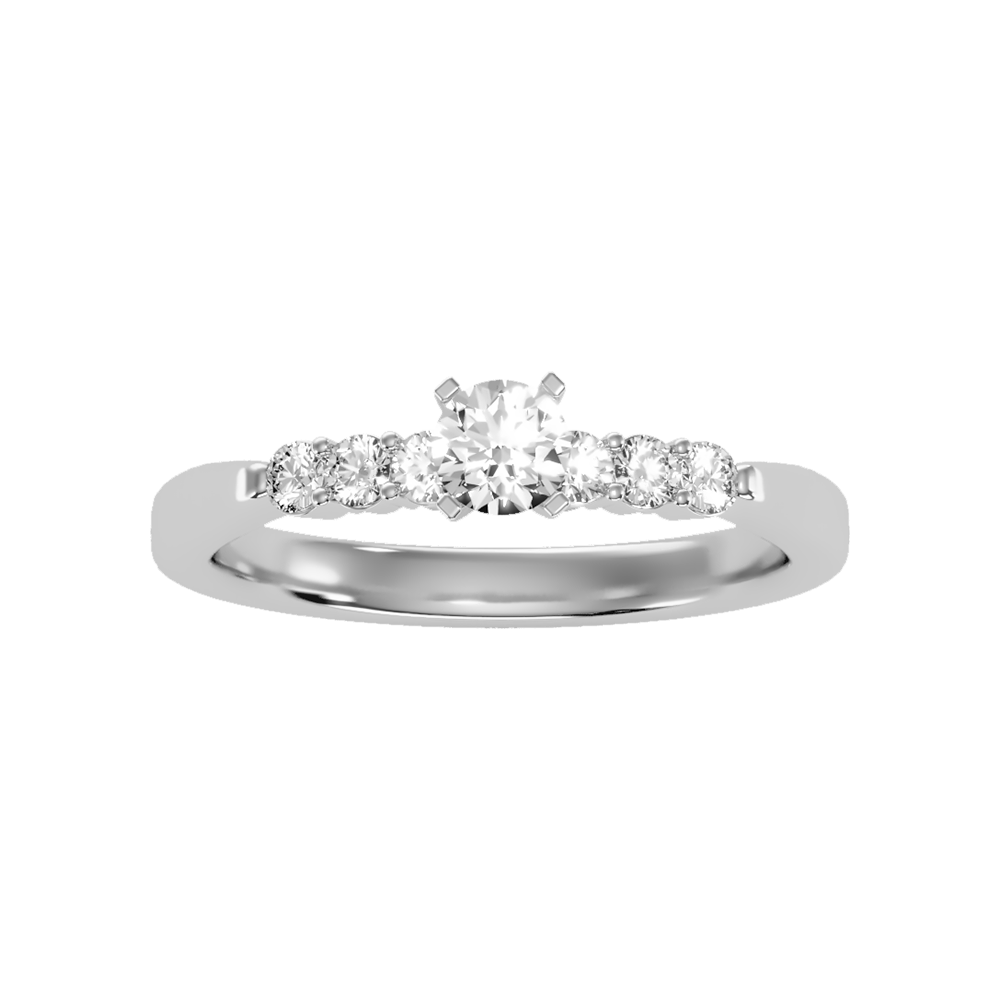 Charming Solitaire Ring