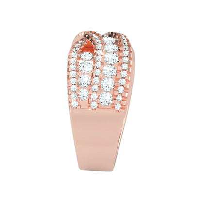 Noble Half Eternity Ring