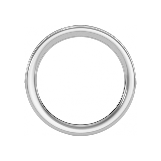 The Joyful Half Eternity Ring-Color_White-Gold