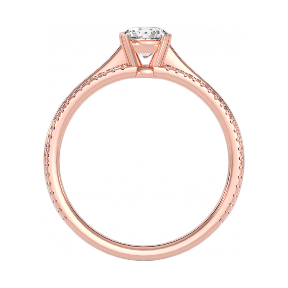 A Cutting-Edge Solitaire Ring-Color_Rose-Gold