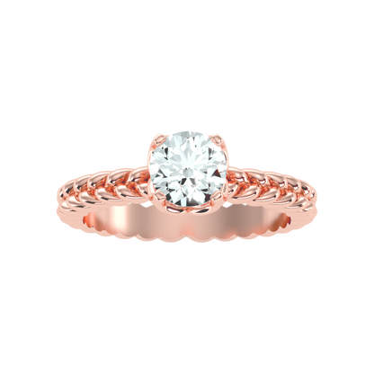 The Complimenting Solitaire Ring
