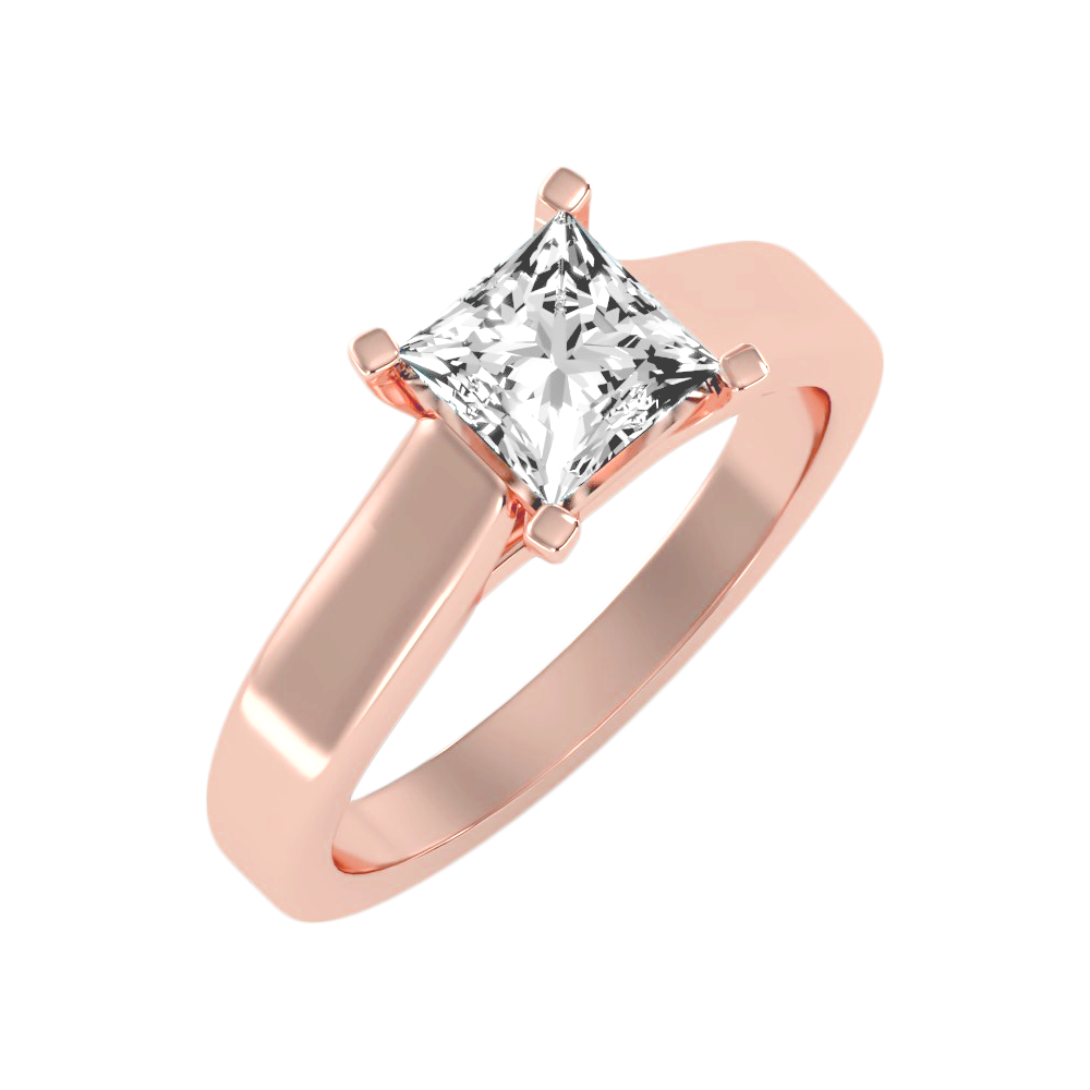 The Lovely Solitaire Ring-Color_Rose-Gold