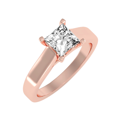 The Lovely Solitaire Ring-Color_Rose-Gold