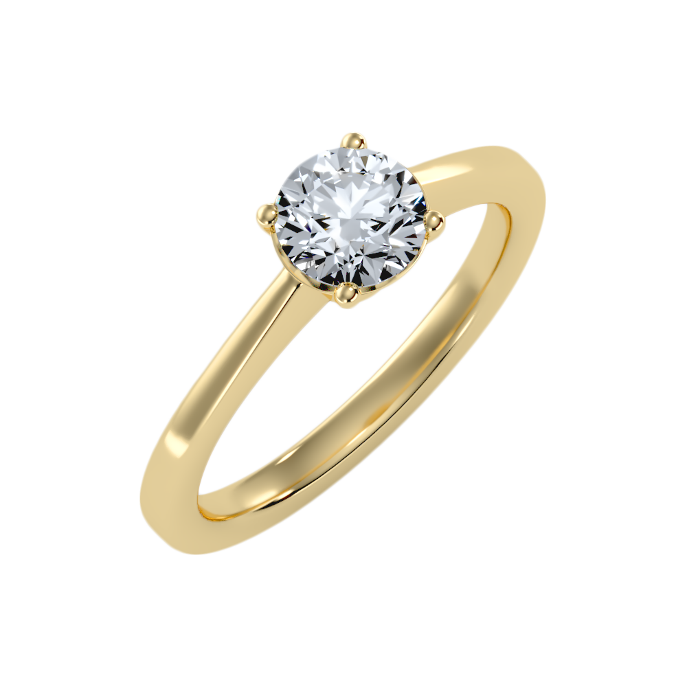 Chatoyer Classic Solitaire Ring-Color_Yellow-Gold