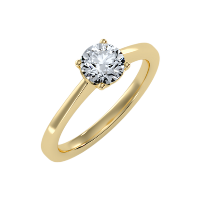 Chatoyer Classic Solitaire Ring-Color_Yellow-Gold