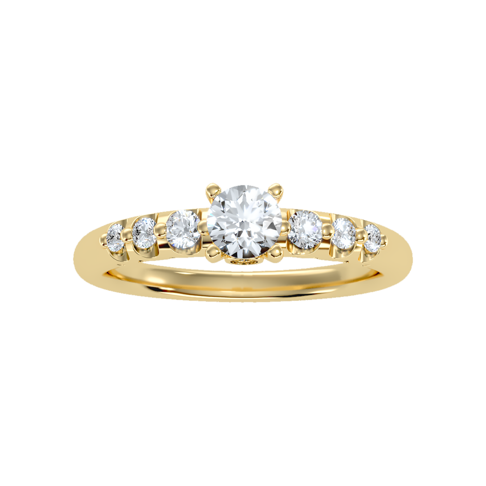 Glimful Solitaire Ring