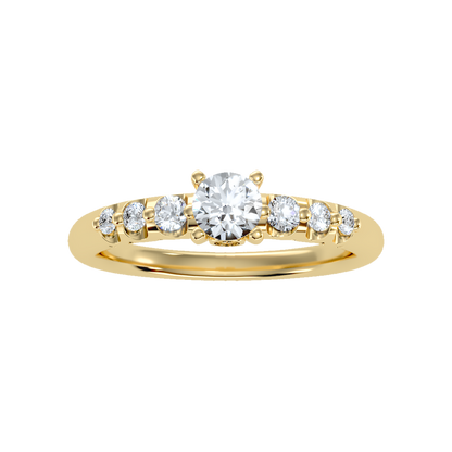 Glimful Solitaire Ring