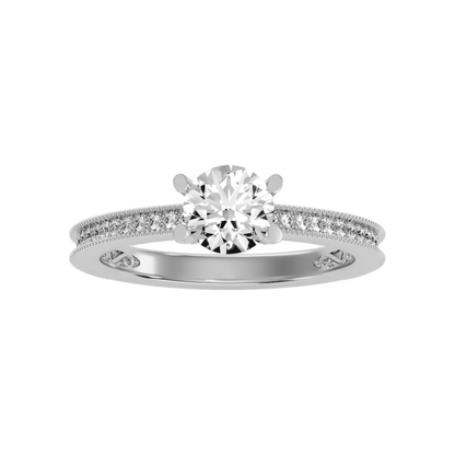 The Glamourous Solitaire Ring