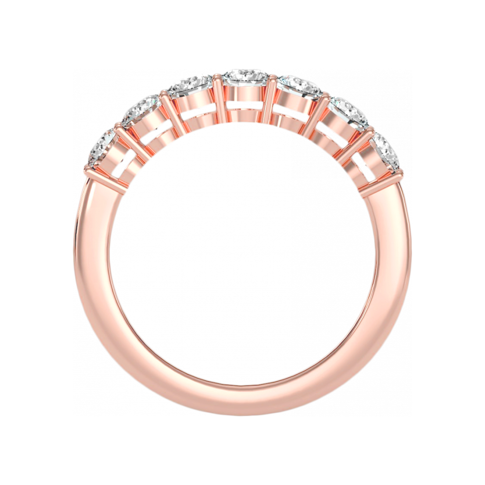 The Impressive Half Eternity Ring-Color_Rose-Gold