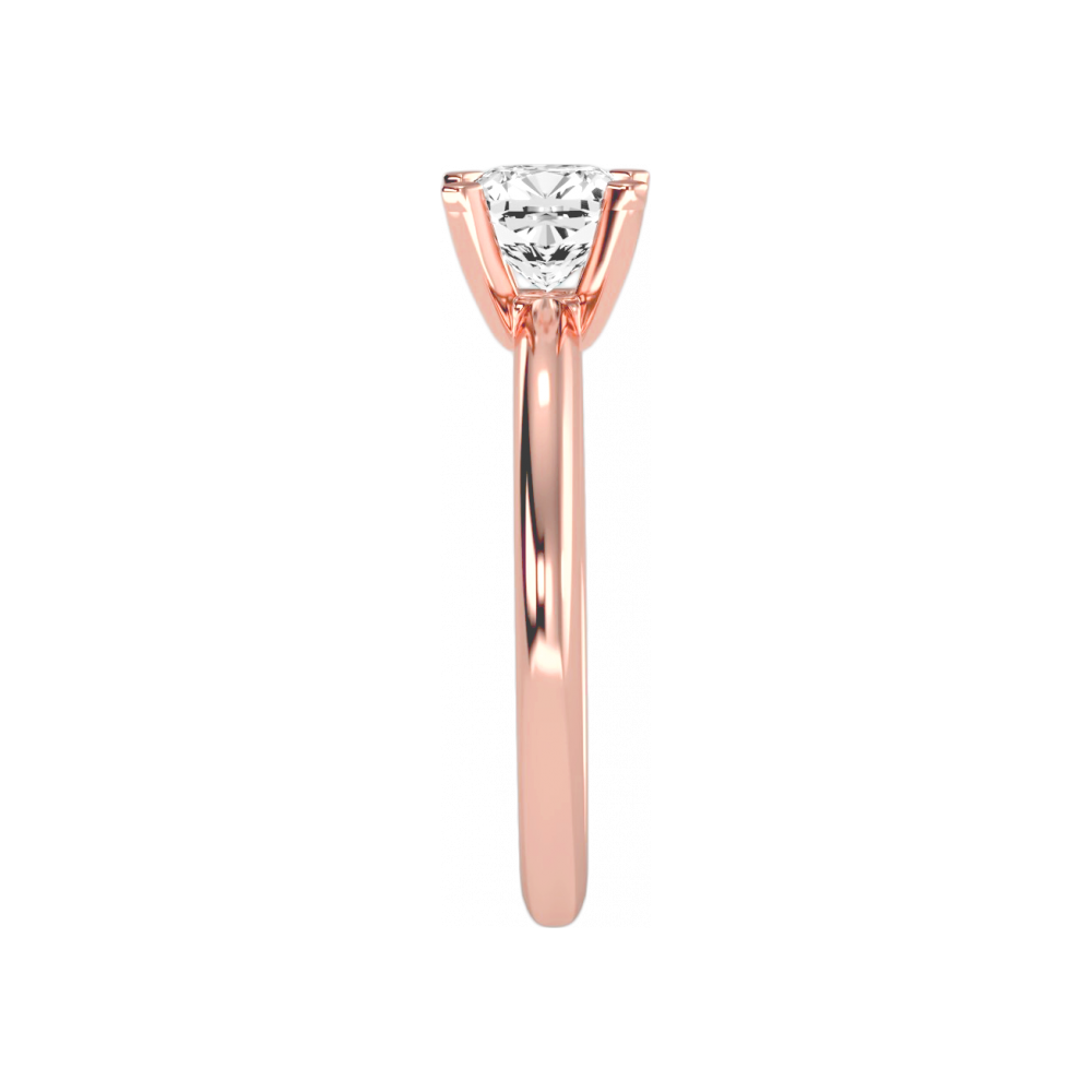 Foxy Solitaire Ring