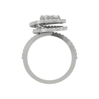 Twisting Zone Cocktail Ring