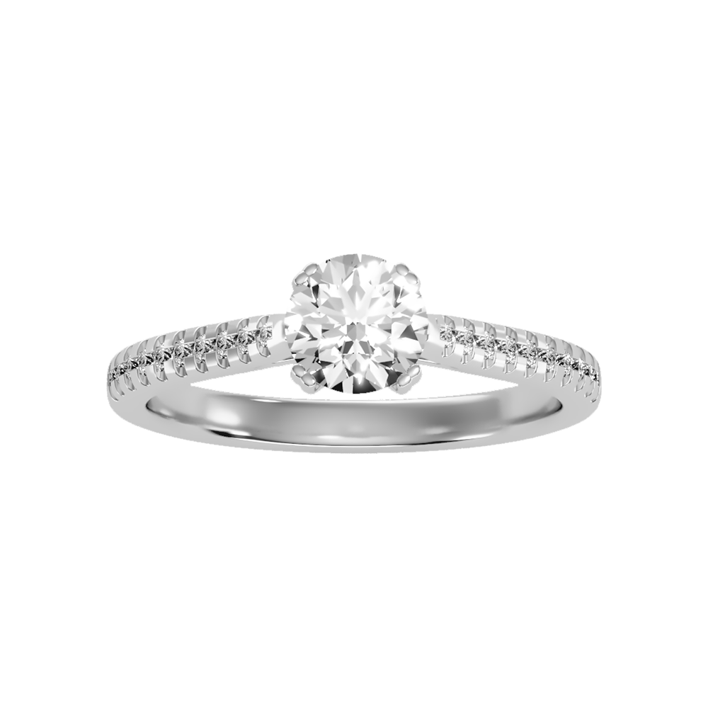 High-Minded Solitaire Ring