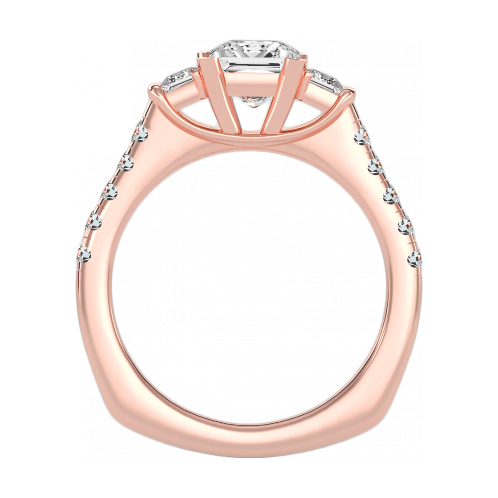 The Cutting-Edge Three Stone Ring-Color_Rose-Gold