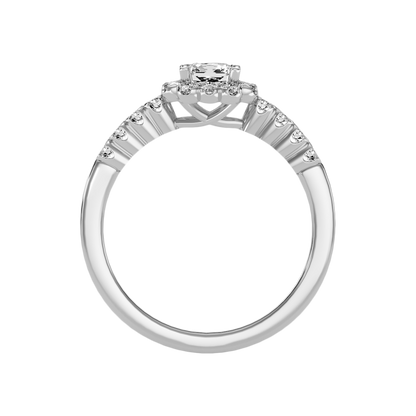 Fashionable Solitaire Ring