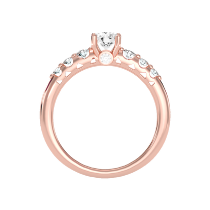 Glimful Solitaire Ring