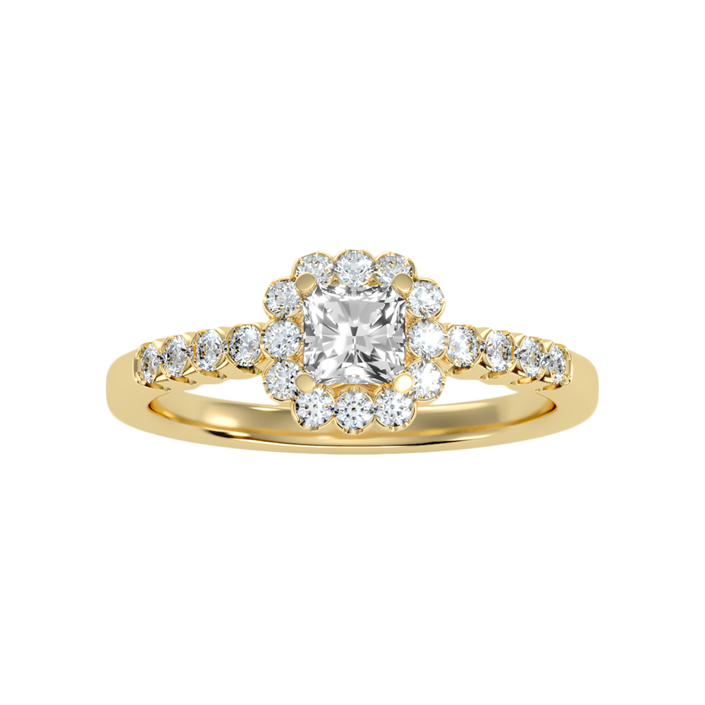 Fashionable Solitaire Ring