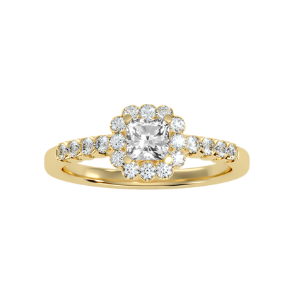 Fashionable Solitaire Ring