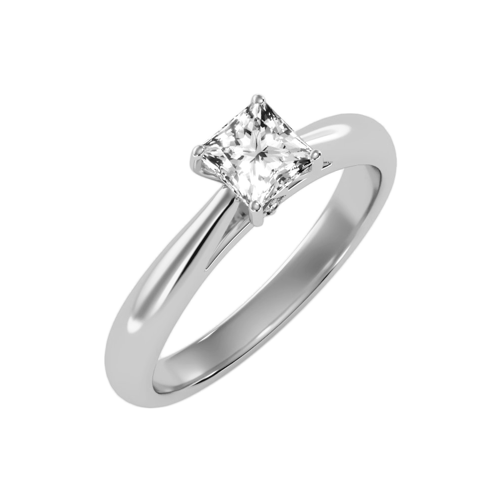 The Pure Single Stone Ring