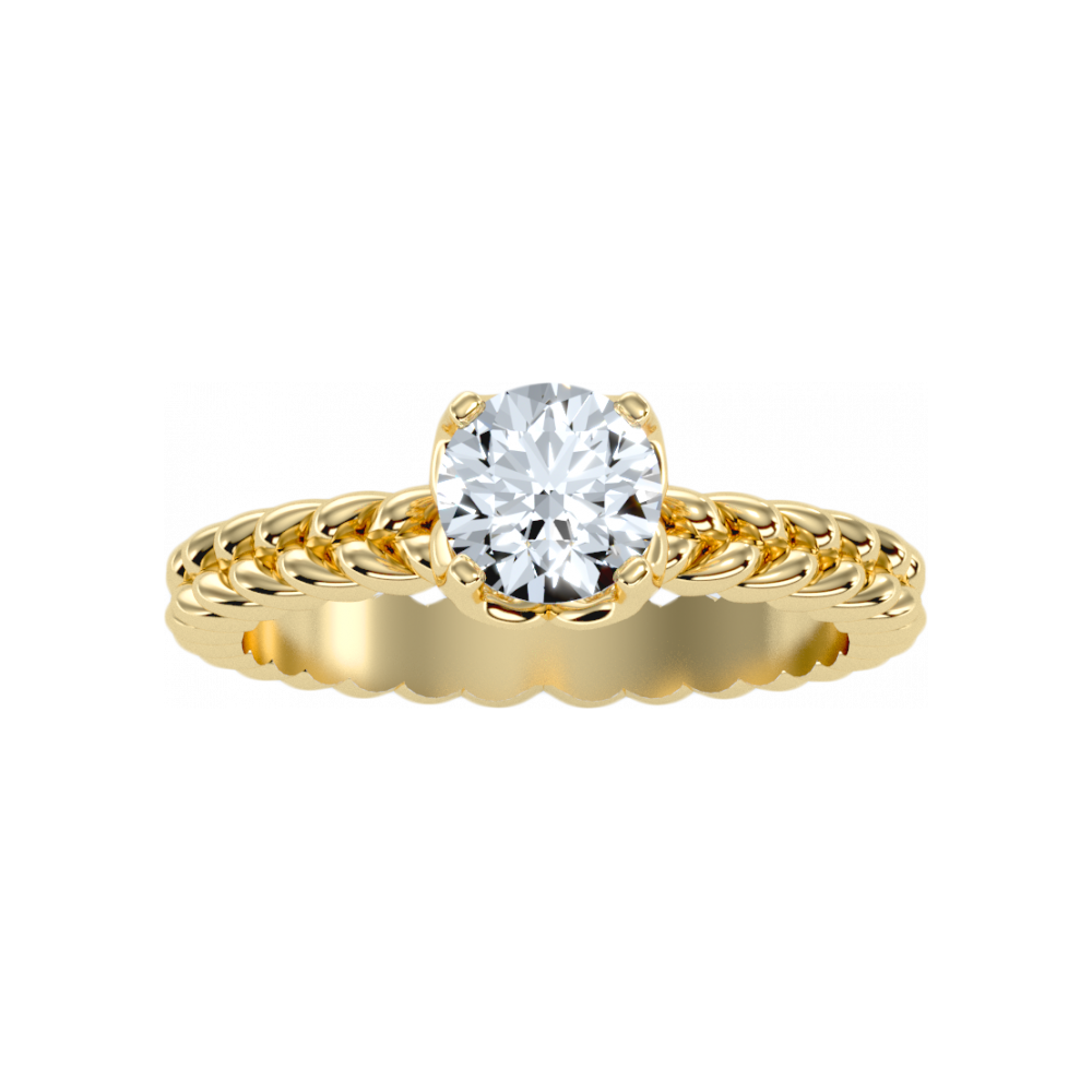 The Complimenting Solitaire Ring