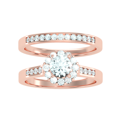 Lustrous Bridal Ring Set