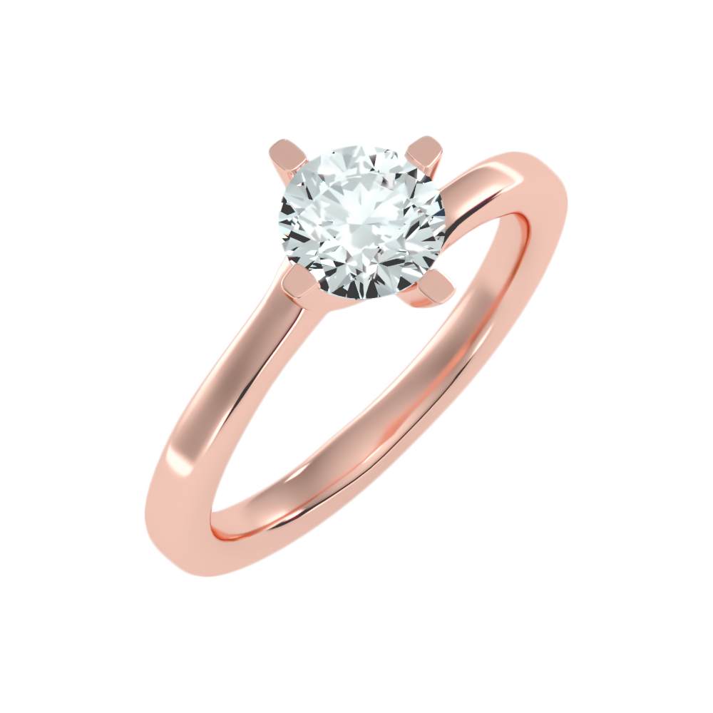 Lithe Solitaire Ring-Color_Rose-Gold