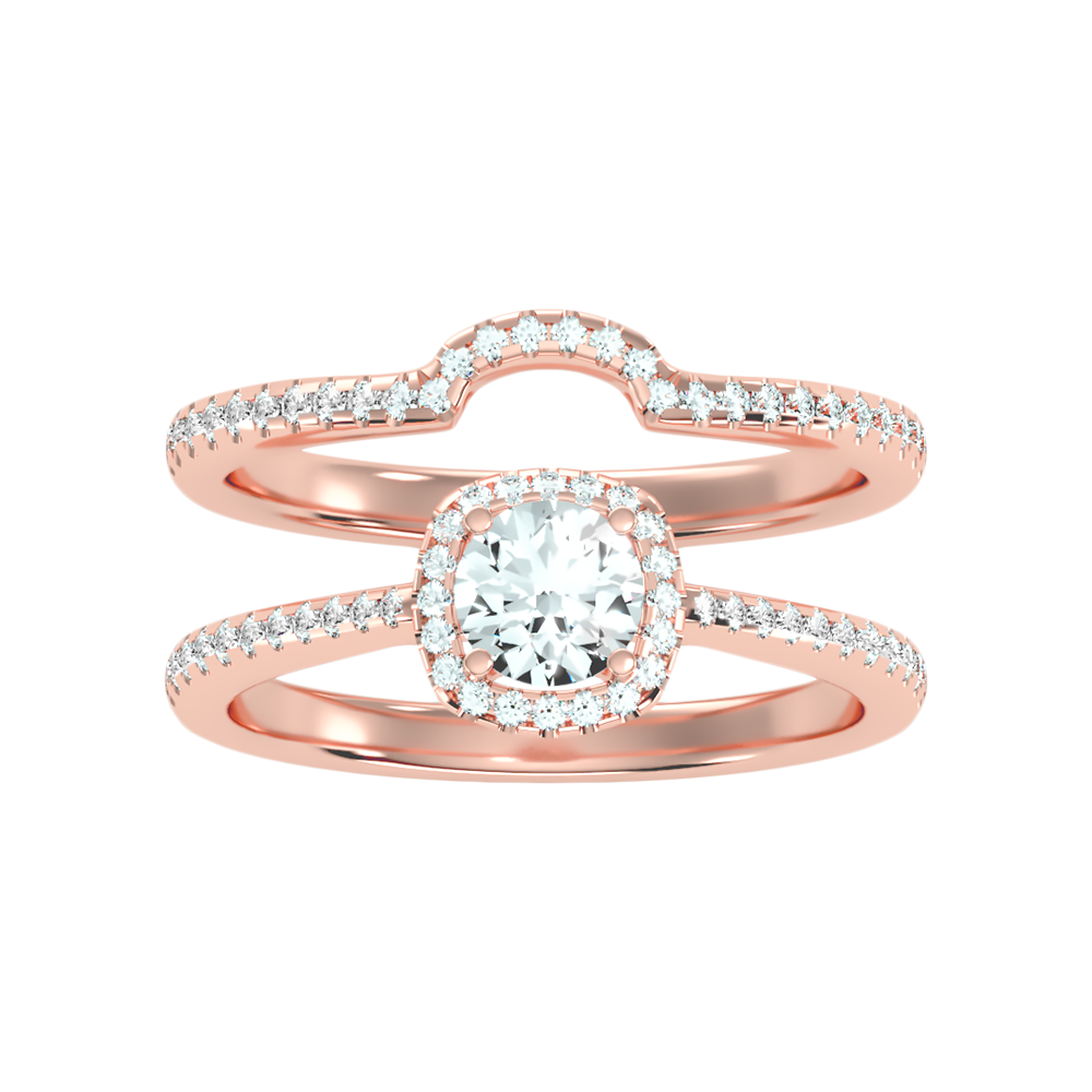 Pluvio Bridal Ring Set