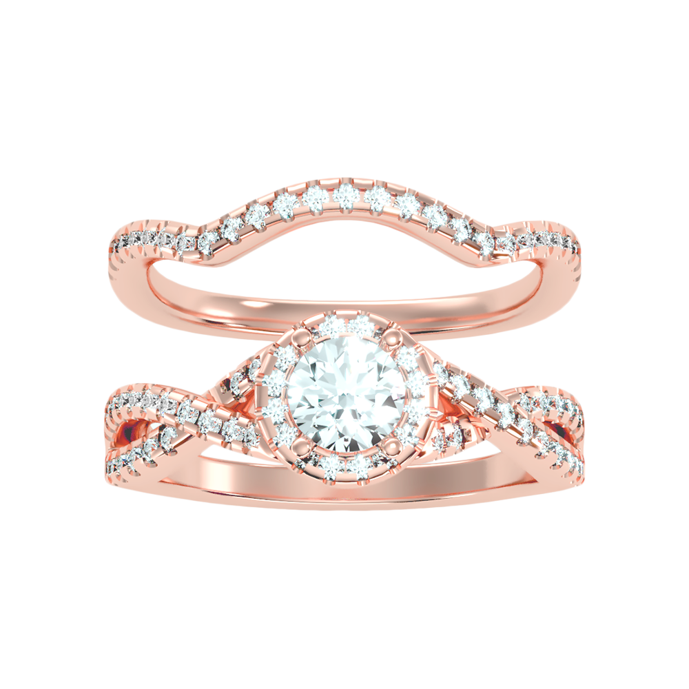 Cushy Bridal Ring Set