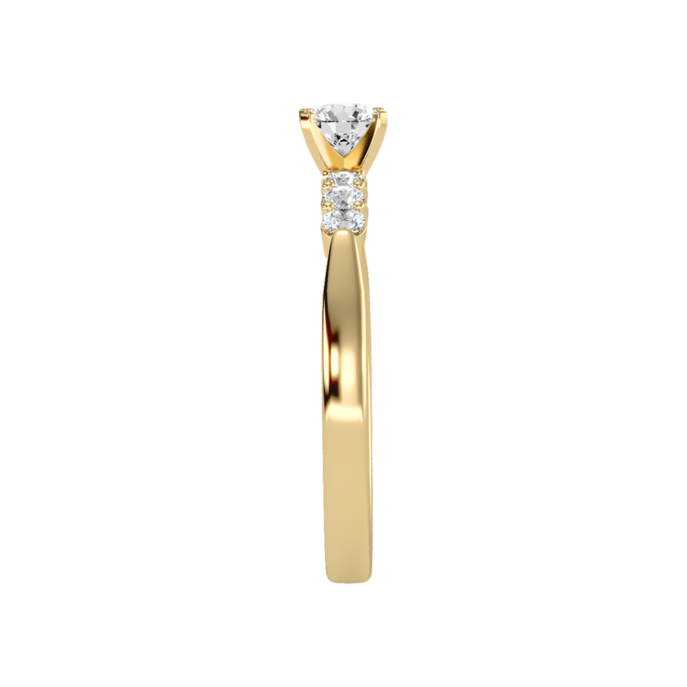 Charming Solitaire Ring