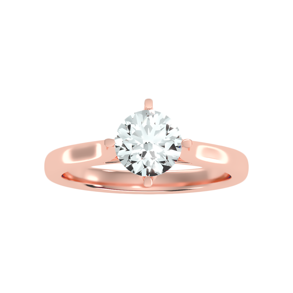 Lilt Solitaire Ring-Color_Rose-Gold