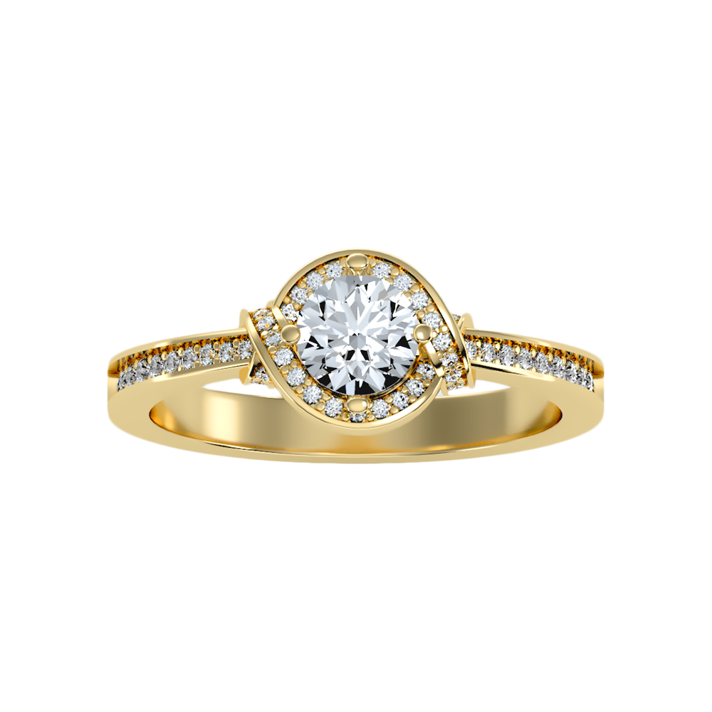 Almendra Solitaire Ring