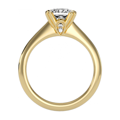 Heavenly Engagement Ring -Color_Yellow-Gold