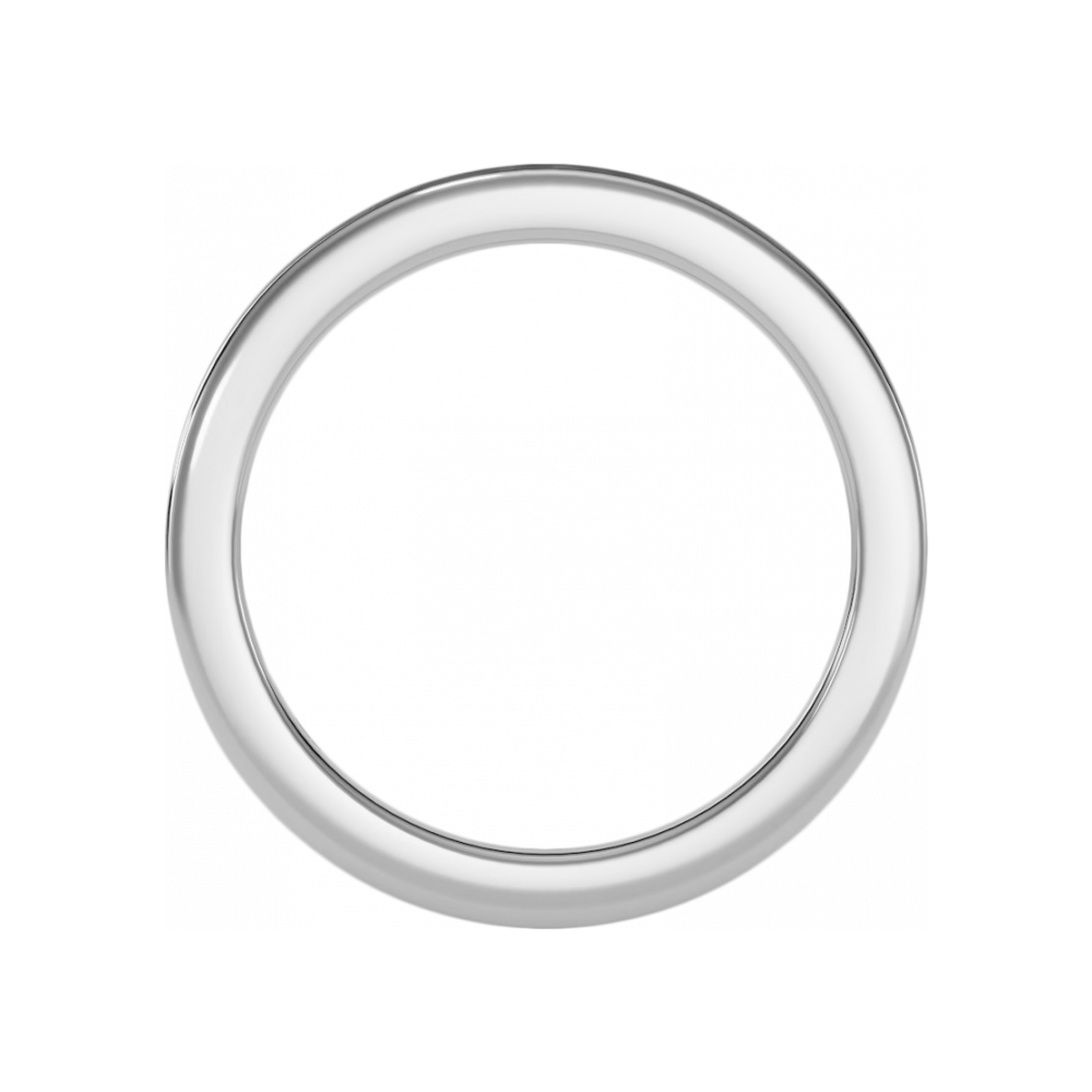 The Hippy Half Eternity Ring-Color_White-Gold