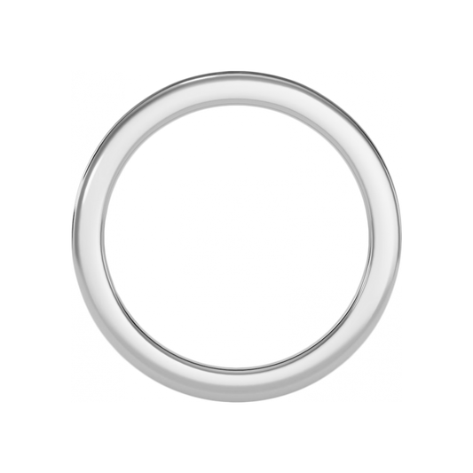 The Hippy Half Eternity Ring-Color_White-Gold