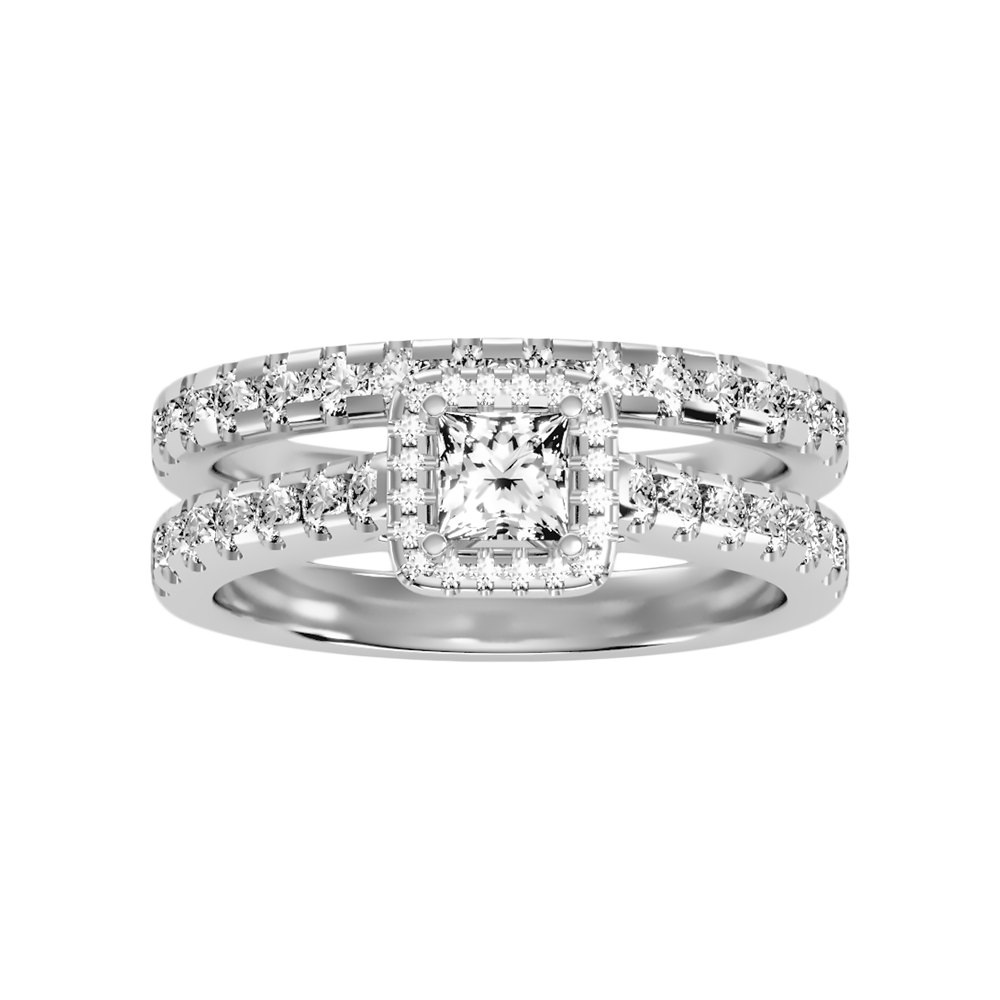 Scintilla Bridal Ring Set