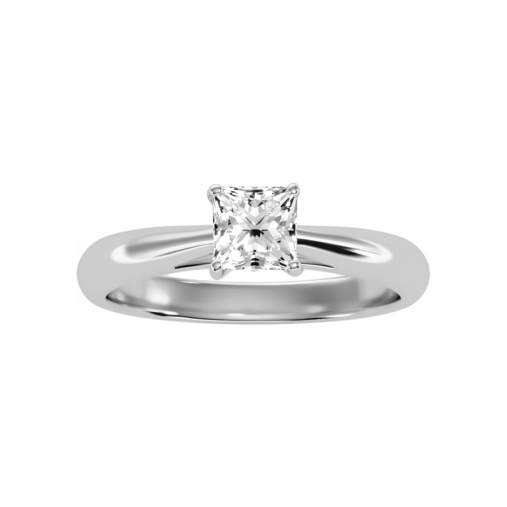 The Pure Single Stone Ring