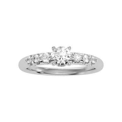 Glimful Solitaire Ring