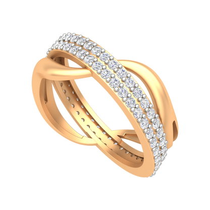 Archa Hoop Cluster Ring