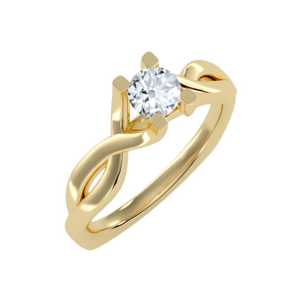 Panacea Solitaire Ring-Color_Yellow-Gold