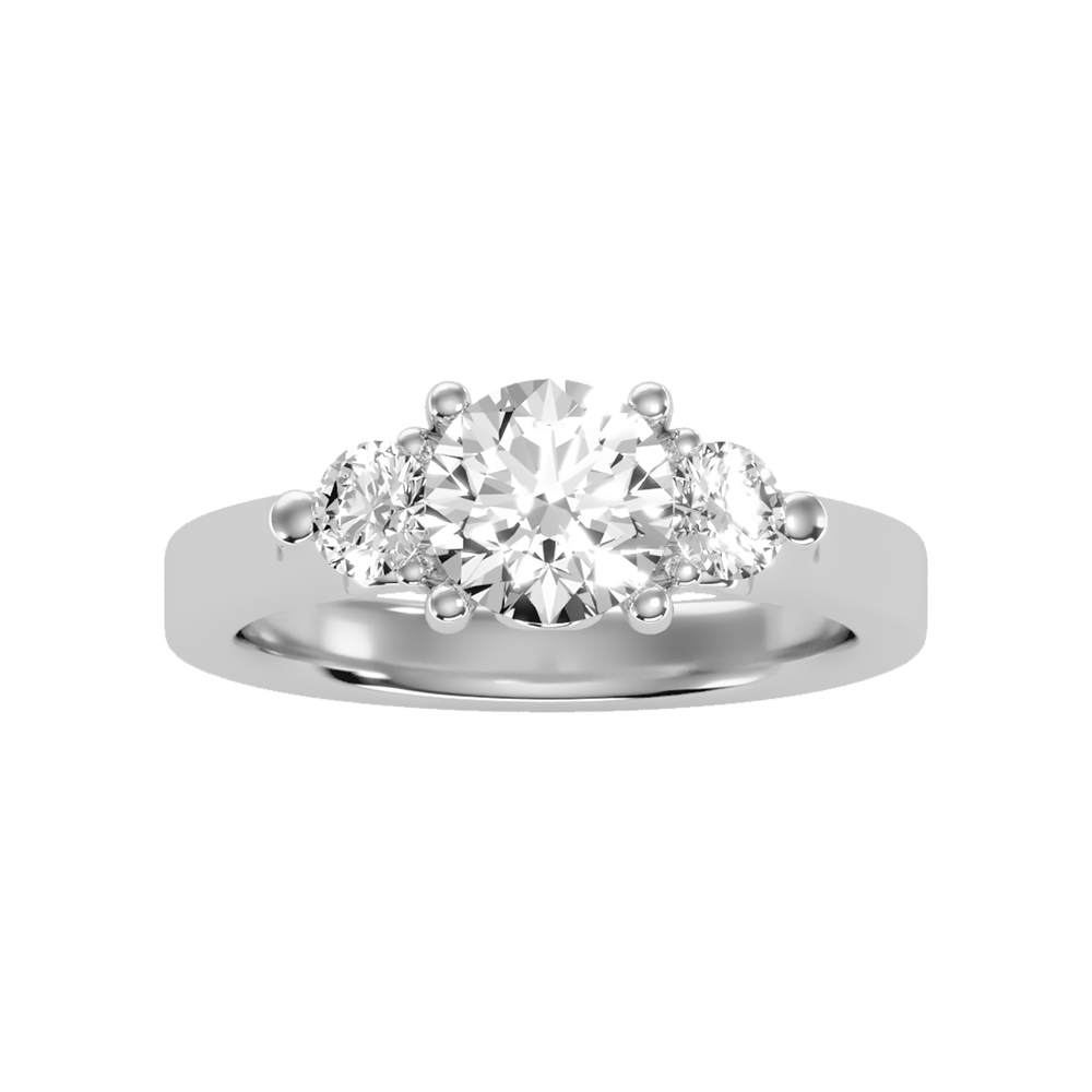 Rumie Tri Stone Ring