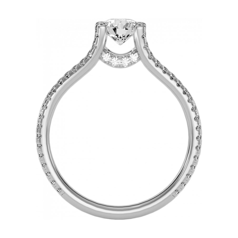 The Inspiradora Solitaire Ring-Color_White-Gold