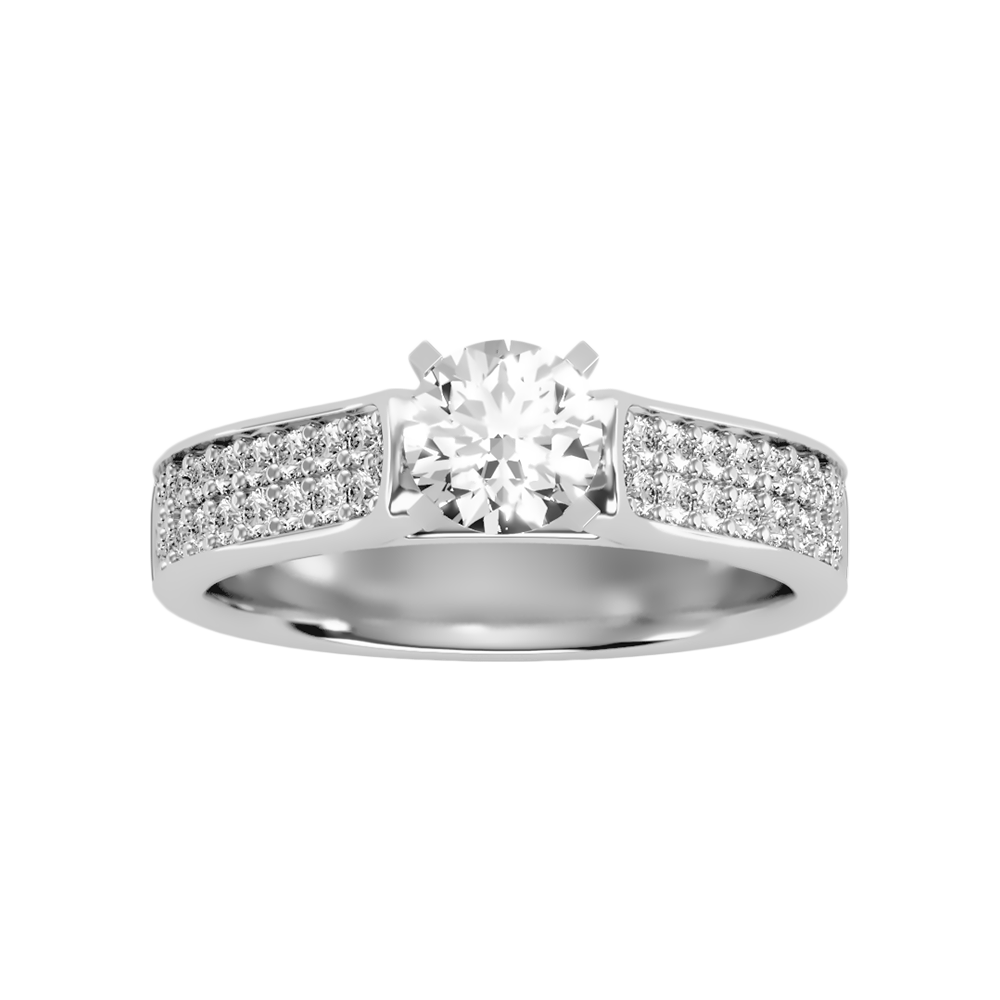 Unique Solitaire Ring
