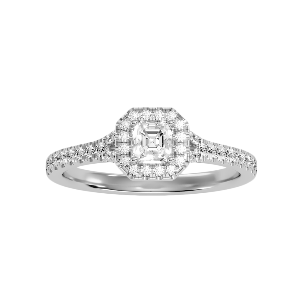 Fancy Solitaire Ring