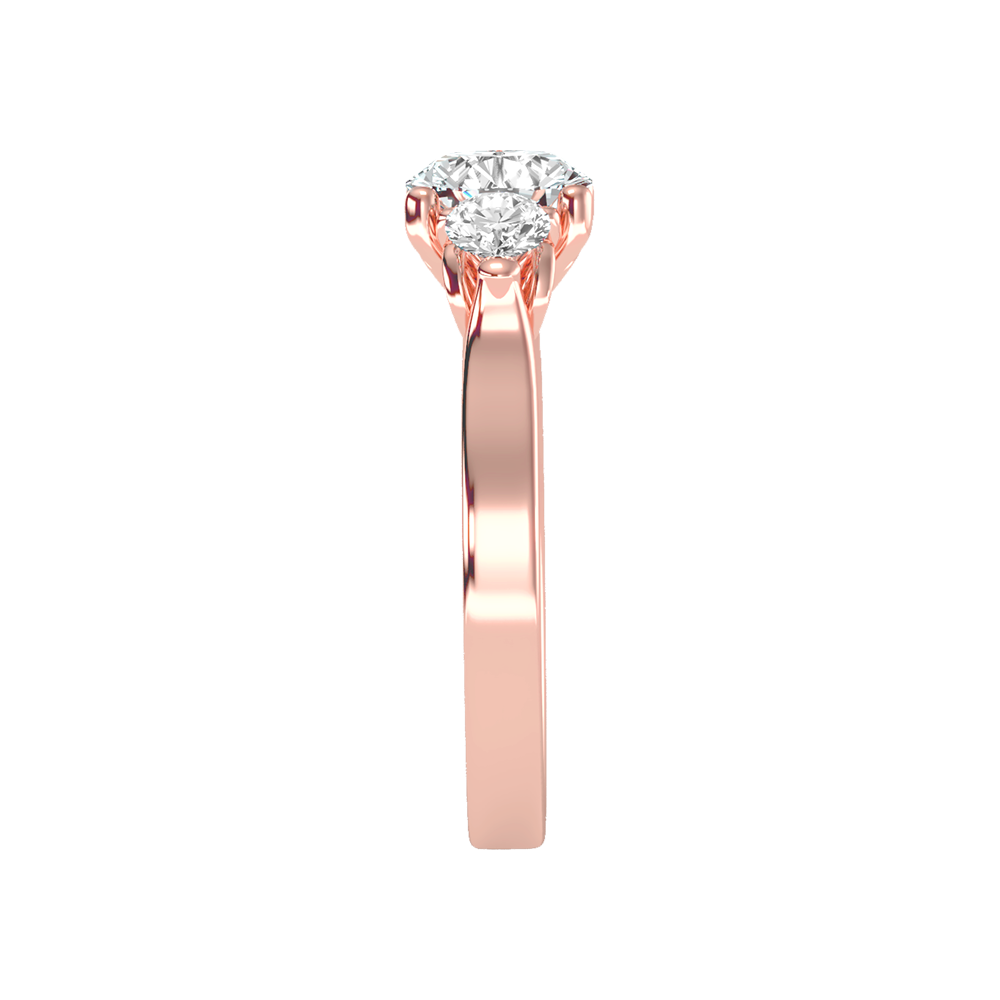 Rumie Tri Stone Ring
