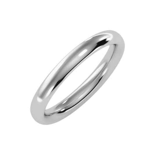 Jintz Wedding Band-Color_White-Gold