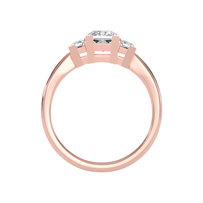 Flashing Tri Stone Ring