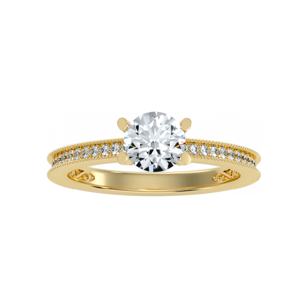 The Glamourous Solitaire Ring