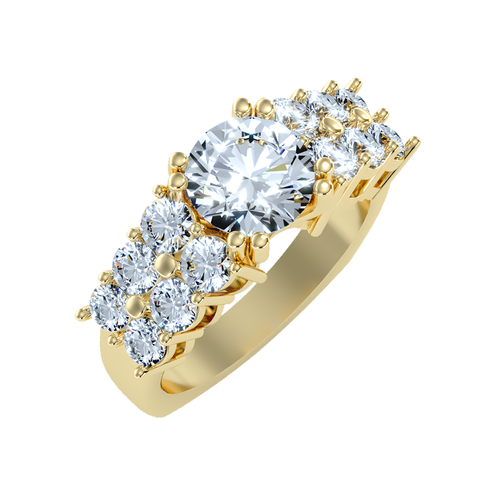 Glam Solitaire Ring