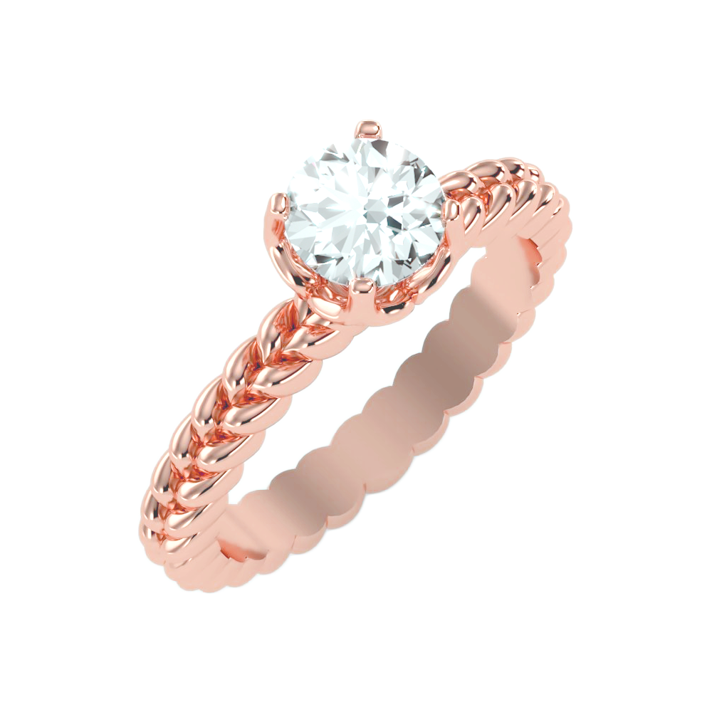 The Complimenting Solitaire Ring
